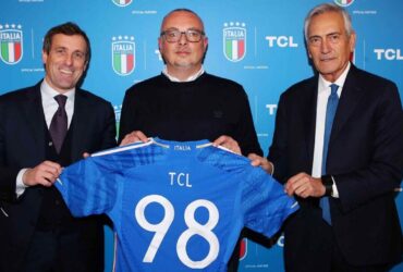 TCL è nuovo official partner della Nazionale Italiana thumbnail