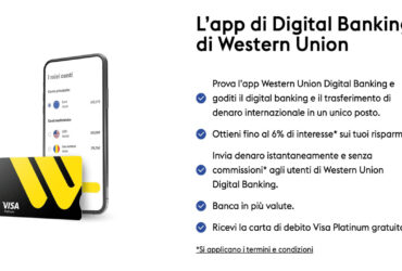 Western Union lancia in Italia l'app Digital Banking, per il trasferimento internazionale di denaro thumbnail