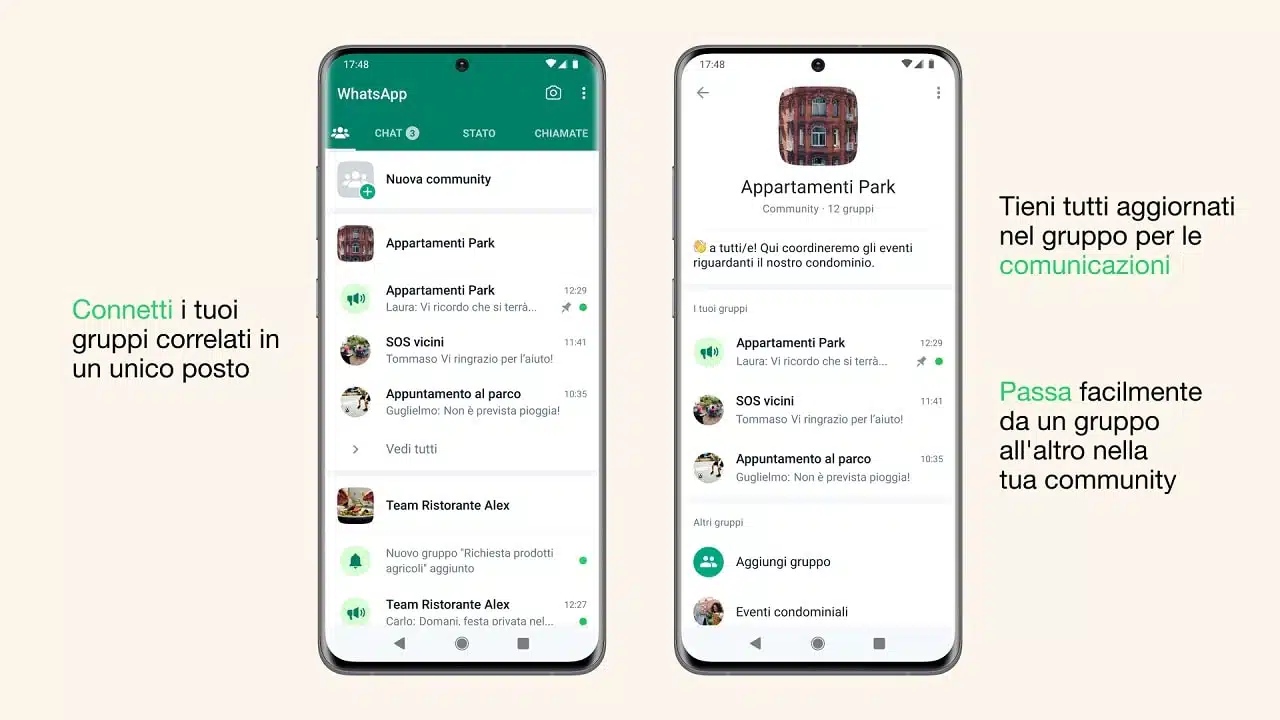 WhatsApp community admins can now approve thumbnail subscribers