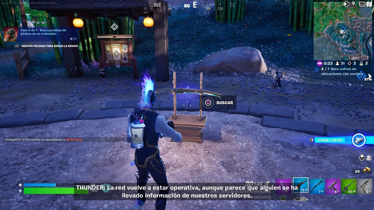 Where to always find a kinetic blade in Fortnite season 2 chapter 4