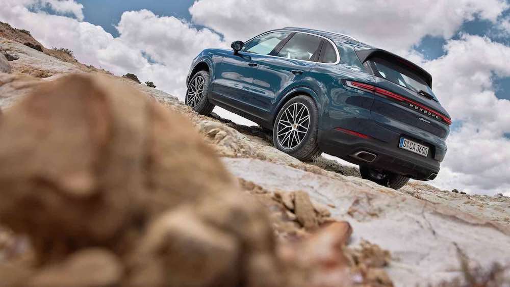 Porsche Cayenne, the restyling of the new SUV before the electric one, site source
