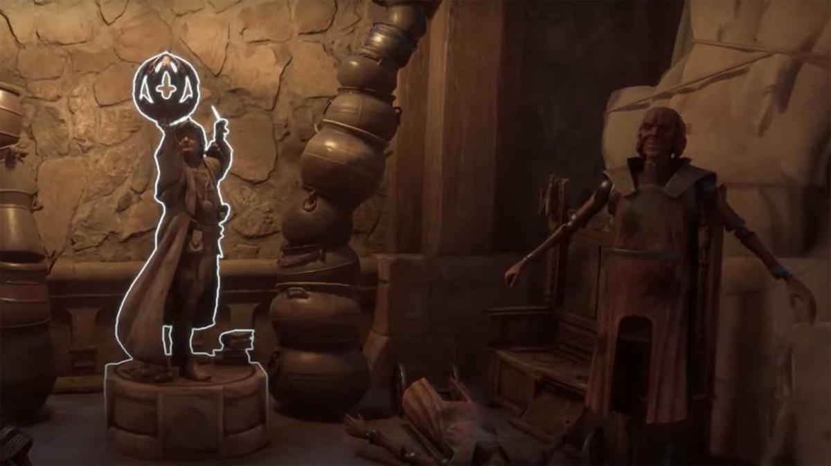 Hogwarts Legacy: How to Solve the Puzzles of the Statues Holding Orbs