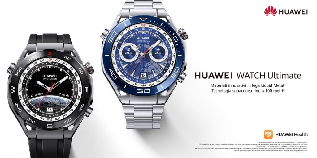 Huawei Watch Ultimate price features Italy min