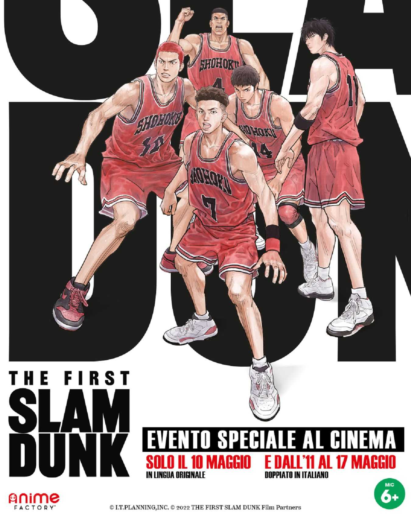 The First Slam Dunk: unveiled the poster and the Italian trailer!