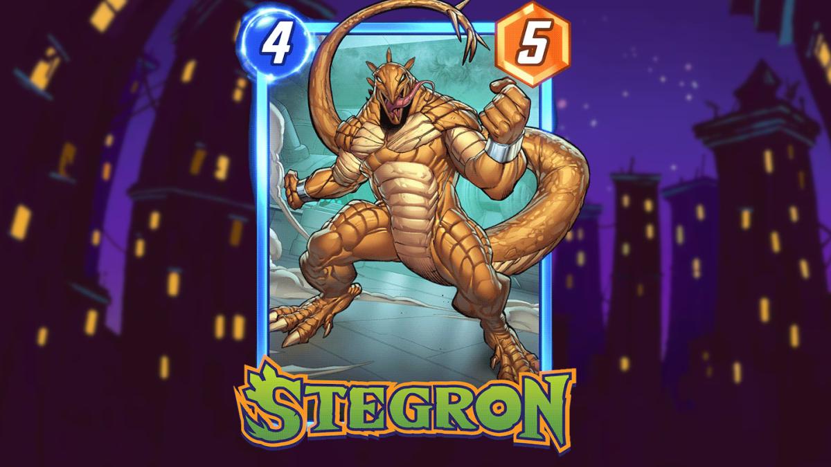 Who is Stegron the Dinosaur Man and how to unlock the new Marvel Snap card
