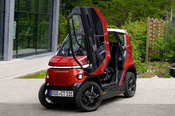 City Transformer CT 2, the shape-shifting electric car that comes from Israel, site source
