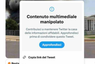 Come Twitter farà fact-checking per le immagini fake generate dall'AI thumbnail