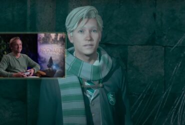 Tom Felton alias Draco Malfoy si emoziona nel giocare a Hogwarts Legacy thumbnail