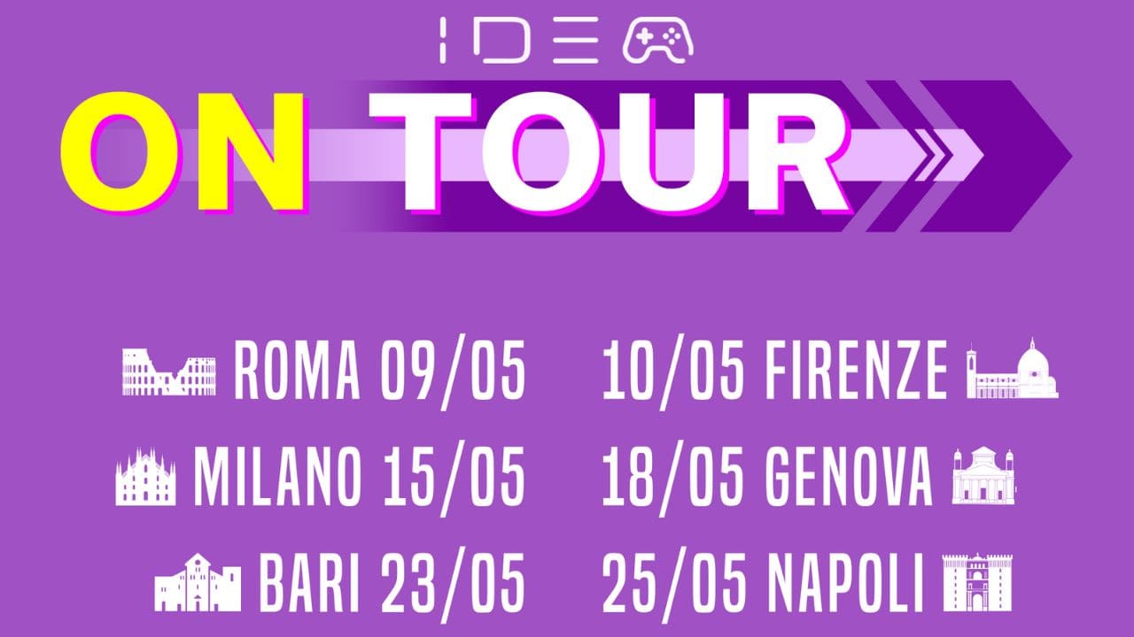 IIDEA On Tour: un viaggio alla scoperta dell’industria dei videogiochi in Italia thumbnail