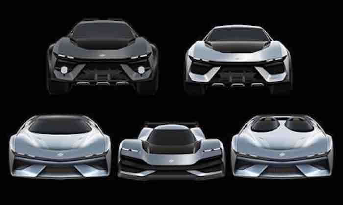 Laffite Automobili, the five electric hypercars designed by Giugiaro, source official website