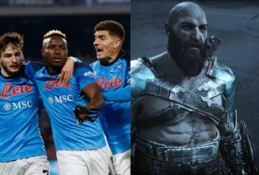 PlayStation e Kratos festeggiano lo scudetto del Napoli thumbnail