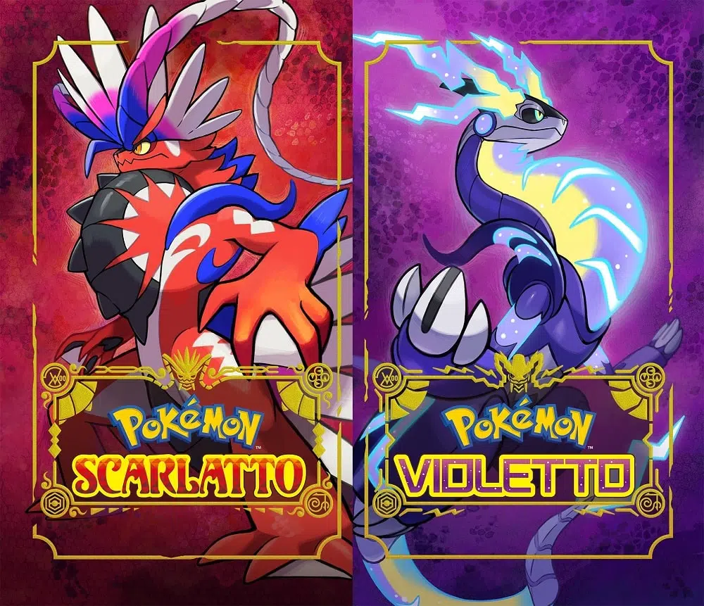 pokemon legendary Scarlet and violet min