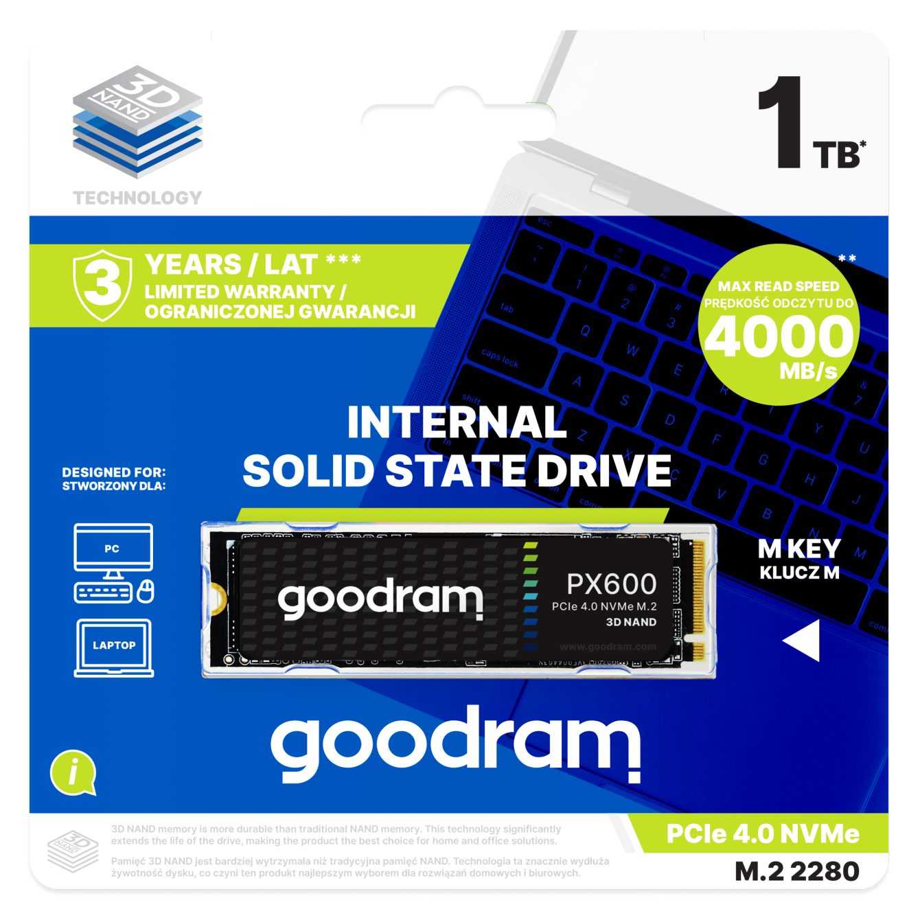 Introducing the all new Goodram PX600 SSDs