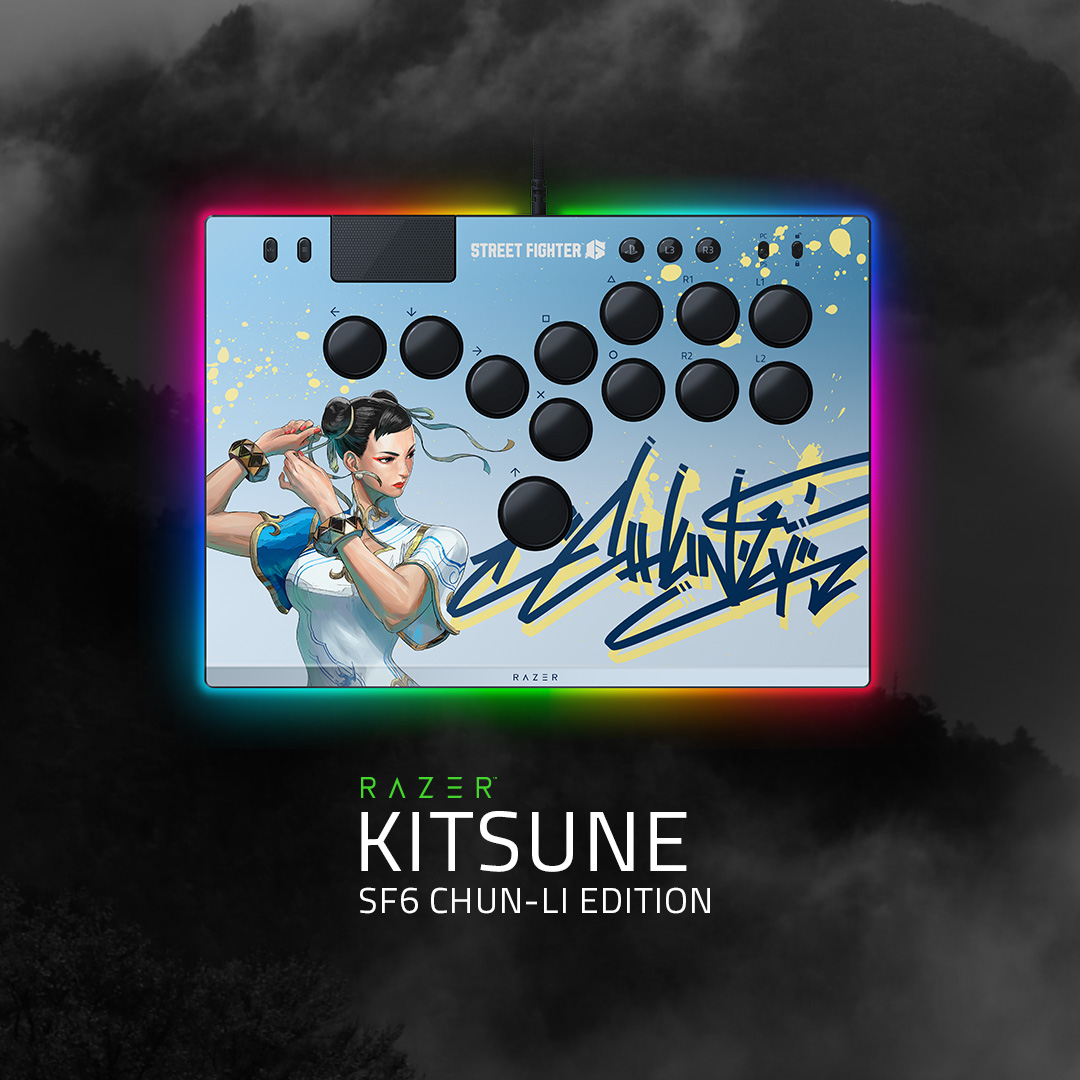 Razer Kitsune: a sneak peak on the new 'all-button' arcade controller