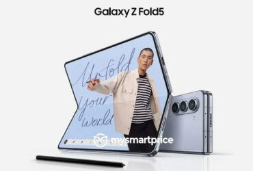 Galaxy Z Fold 5 si mostra nei render ufficiali thumbnail