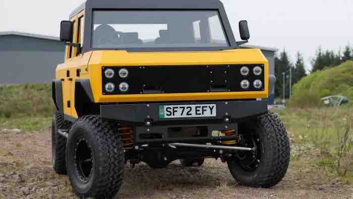 Munro Mk 1, the electric off-road pick up, source official website