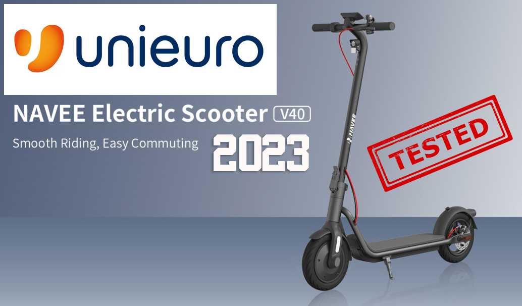 Navee arrives in Italy with the V40 electric scooter