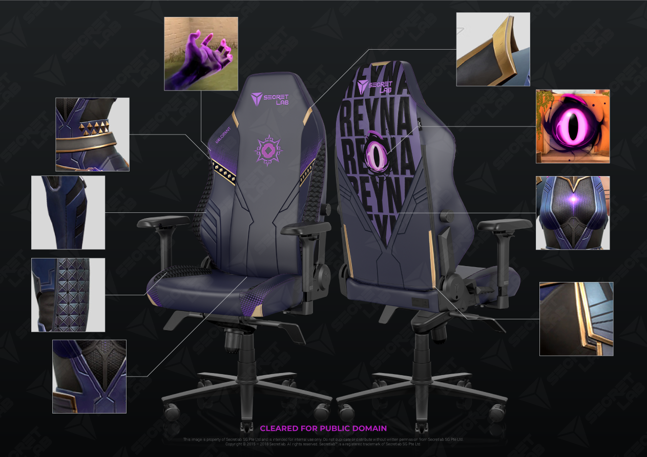 Secretlab: the new VALORANT Jett E Reyna Edition chairs are coming soon