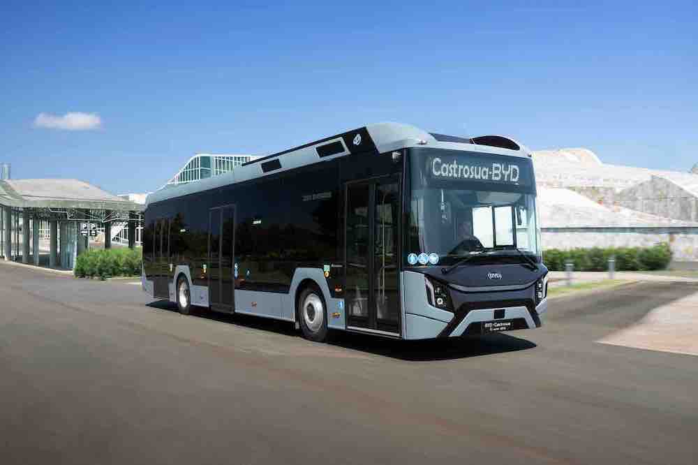 BYD and Castrosua launch the first eBus, source from the press office