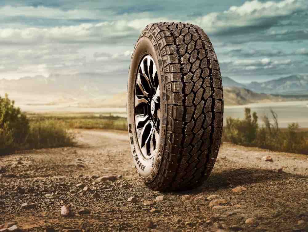 The new Bridgestone Dueler All Terrain AT002 enables 4x4 drivers to tackle all challenges on and off the road source press office 1