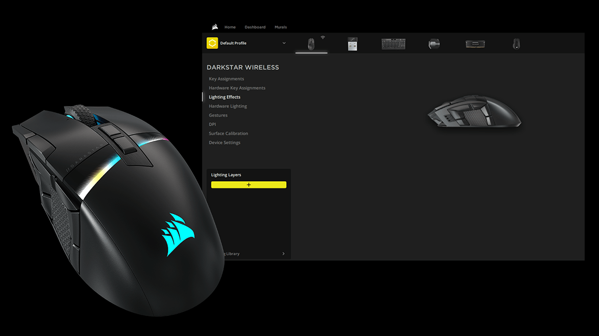 CORSAIR introduces the new DARKSTAR WIRELESS gaming mouse