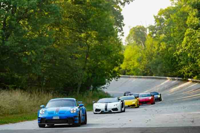 MIMO 2023, hypercars, supercars and many models in test drives start at the Monza racetrack, press office source