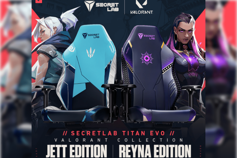 Secretlab: the new VALORANT Jett E Reyna Edition chairs are coming soon