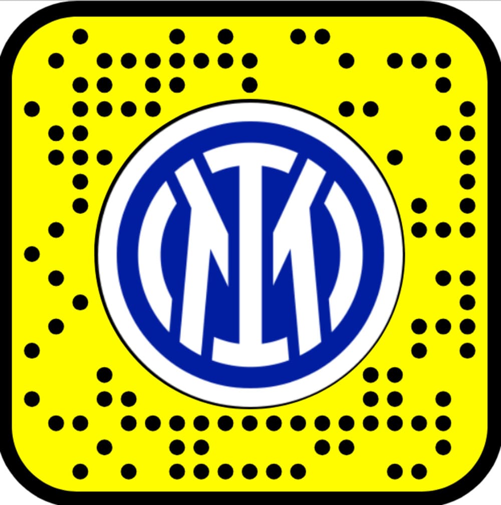 Snapcode Inter Jersey Lens