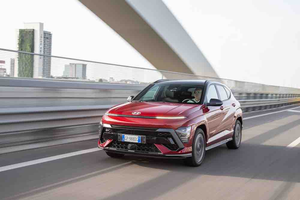 New Hyundai Kona, the B SUV chasing records.  Our test, press office source