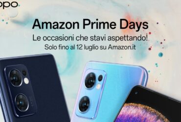 Amazon Prime Day e Oppo Days 2023: sconti esclusivi sui device thumbnail