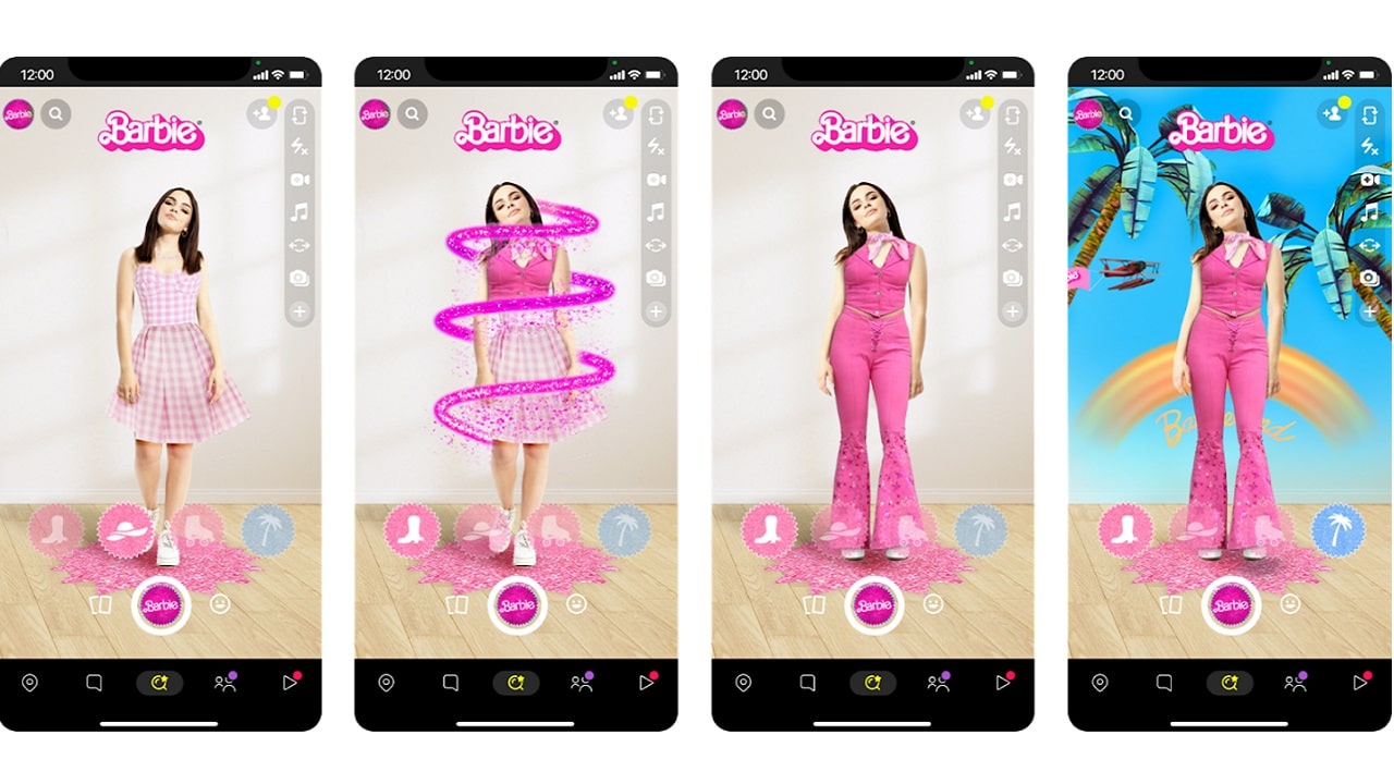Su Snapchat arriva la nuova Lente in AR di Barbie thumbnail