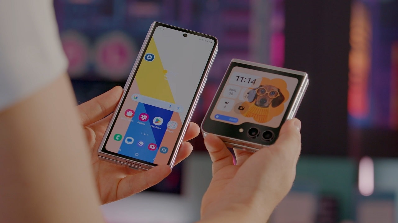 Galaxy Z Flip5 e Galaxy Z Fold5, i nuovi pieghevoli di Samsung thumbnail