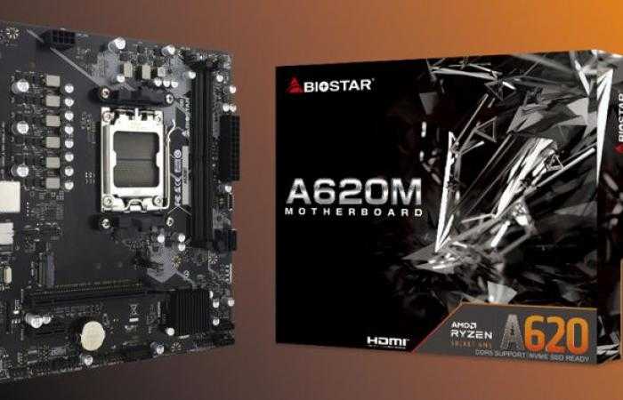 Biostar: presented the new A620MT motherboard