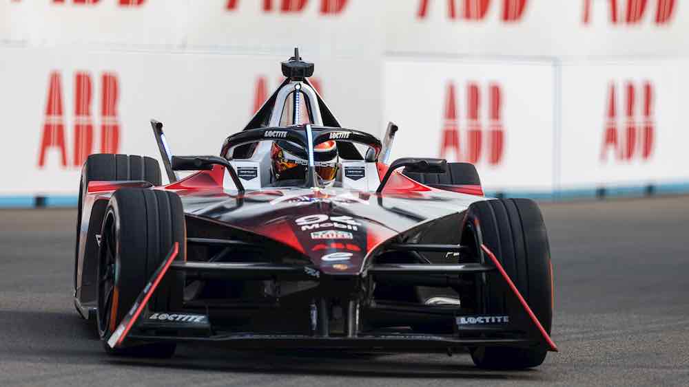 ABB takes to the track and recharges the Formula E cars, source from the press office