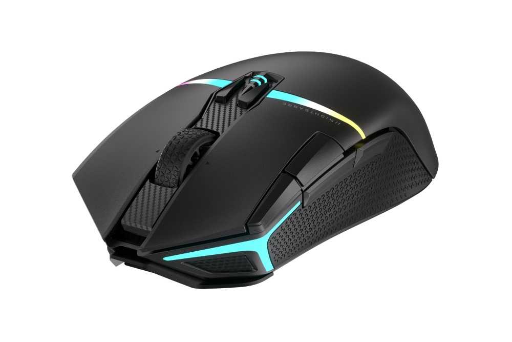 CORSAIR: Announced the new NIGHTSABRE WIRELESS mouse