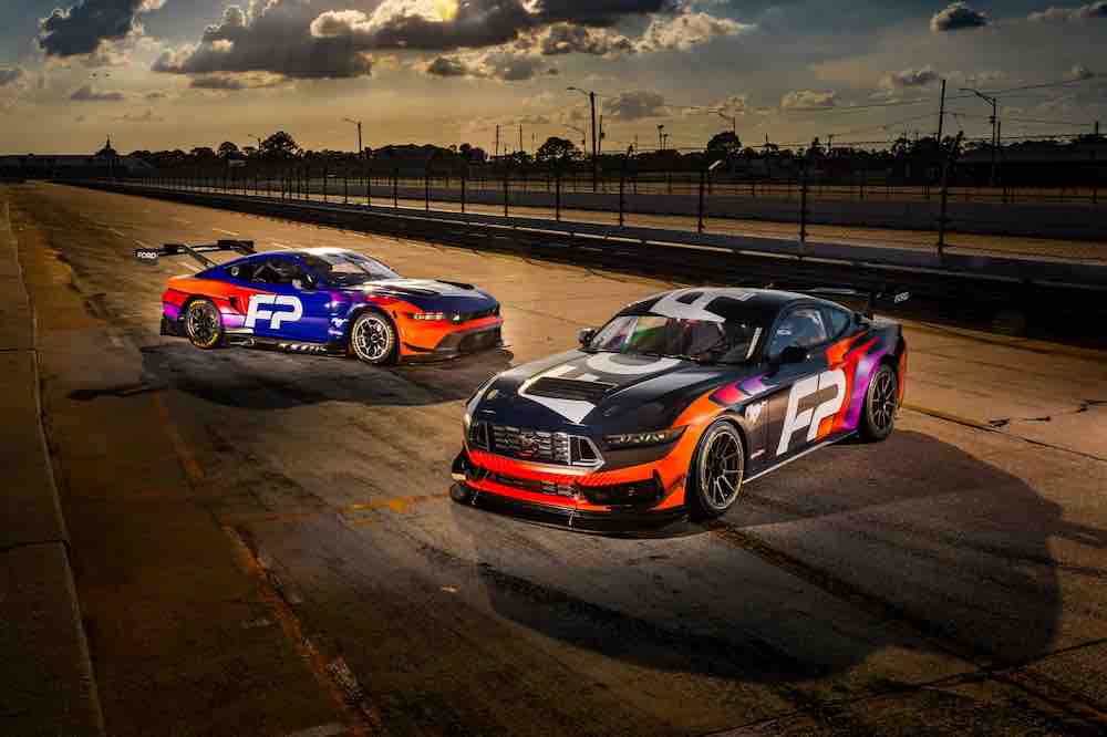 Ford unveils the new Mustang GT4 at Spa and expands the line up, press office source