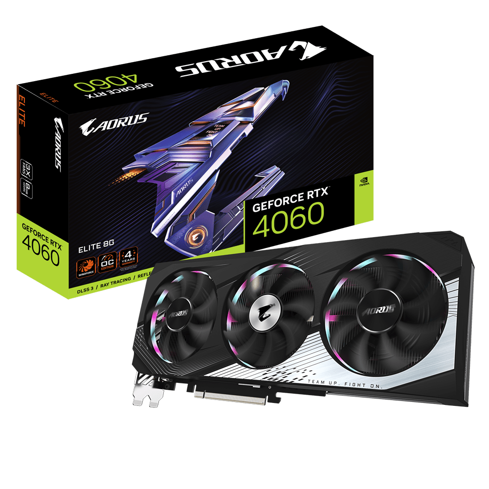 GIGABYTE Launches GeForce RTX 4060 Series Graphics Cards