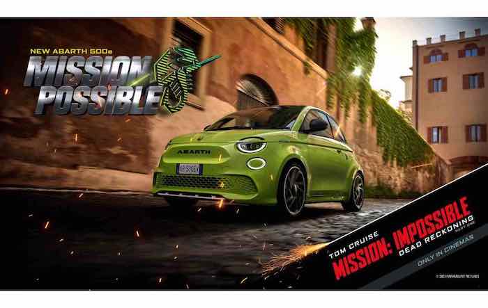 New Abarth 500e mission possible, source from the press office