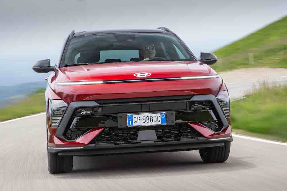 New Hyundai Kona, the B SUV chasing records.  Our test, press office source