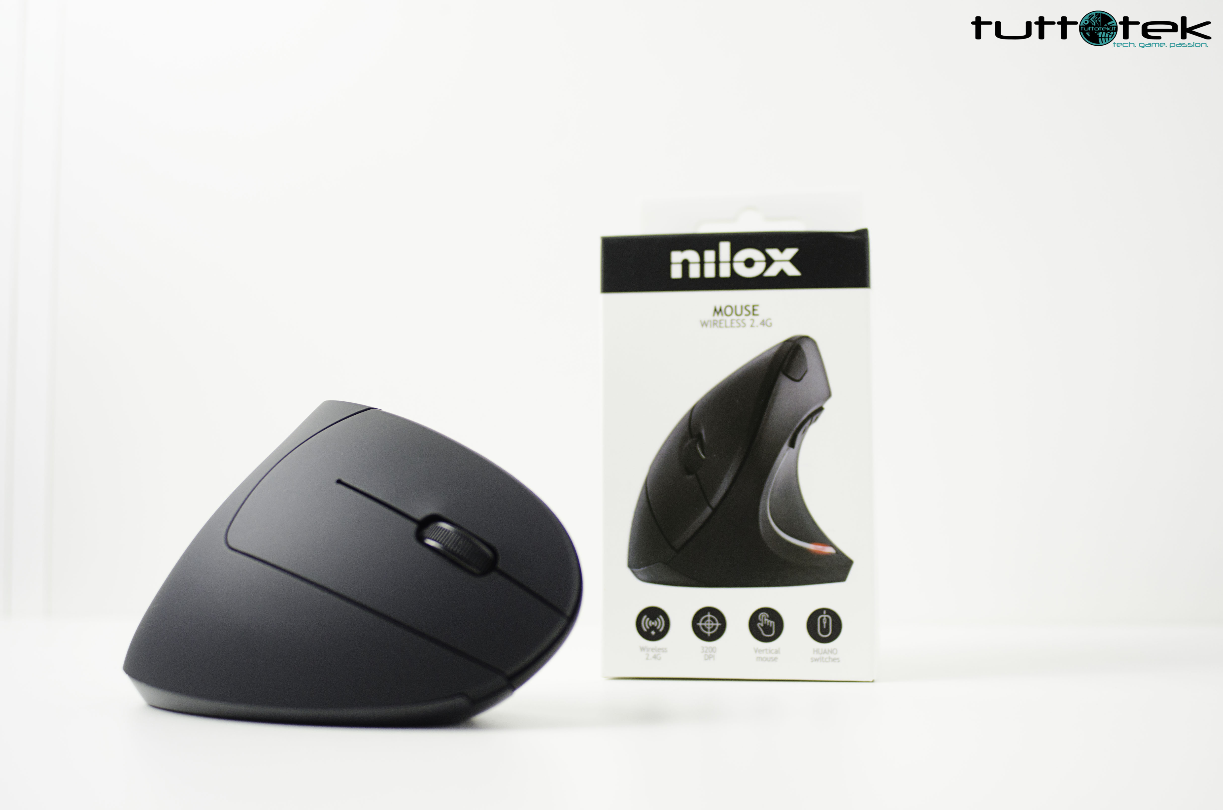 Nilox Vertical Mouse Review: ergonomics at low cost