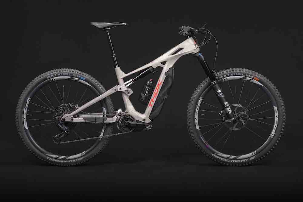 THOK presents the first running prototype of a full suspended 3D printed e mtb, press office source