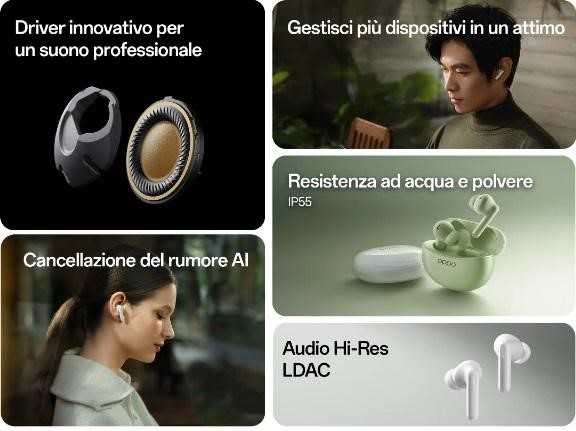 Oppo Enco Air3 Pro: wireless earphones with superlative performance
