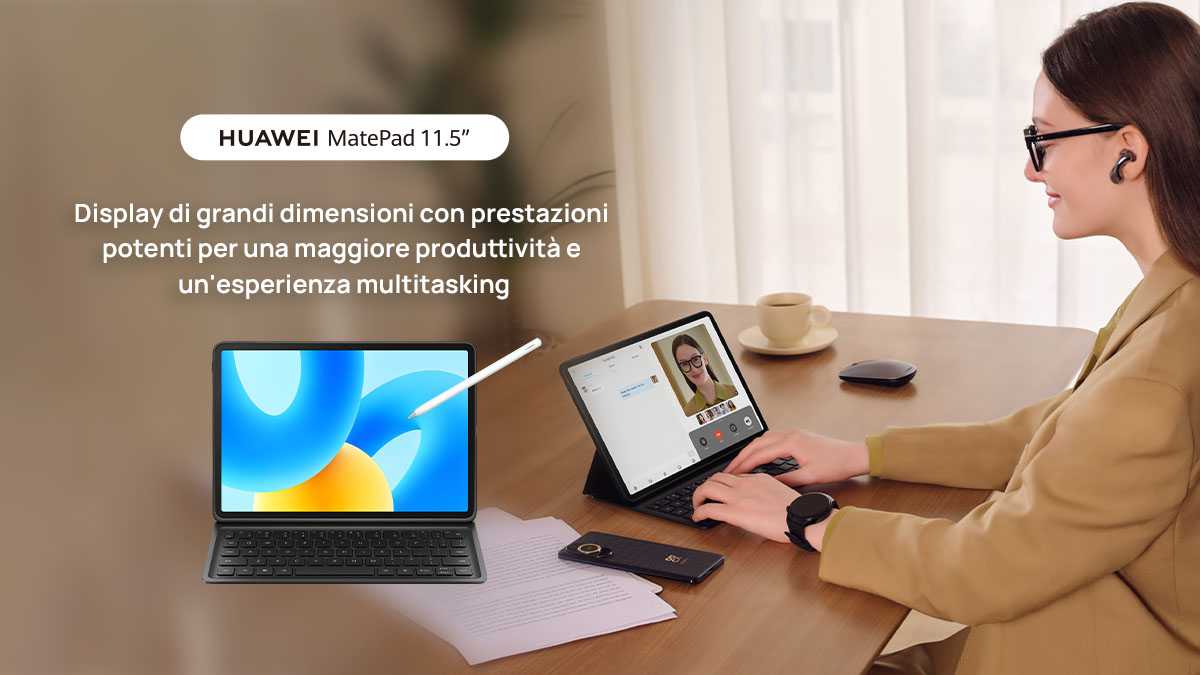 HUAWEI MatePad 11.5: officially arrives in Italy