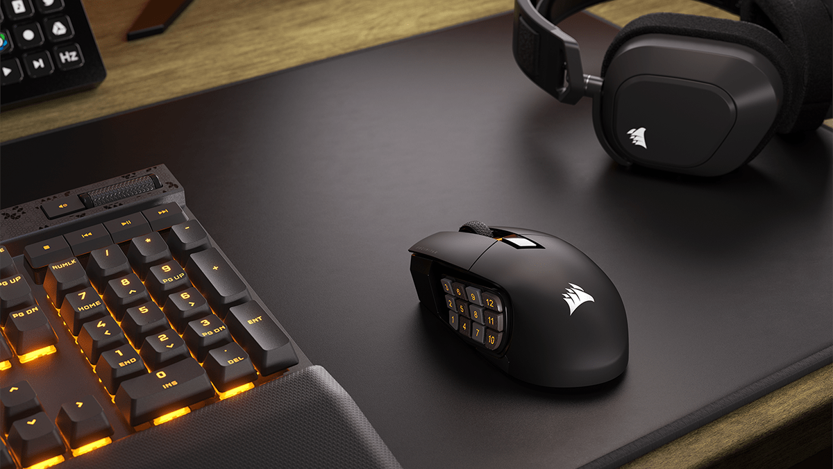 CORSAIR Announces New Scimitar Elite Wireless MMO Gaming Mouse