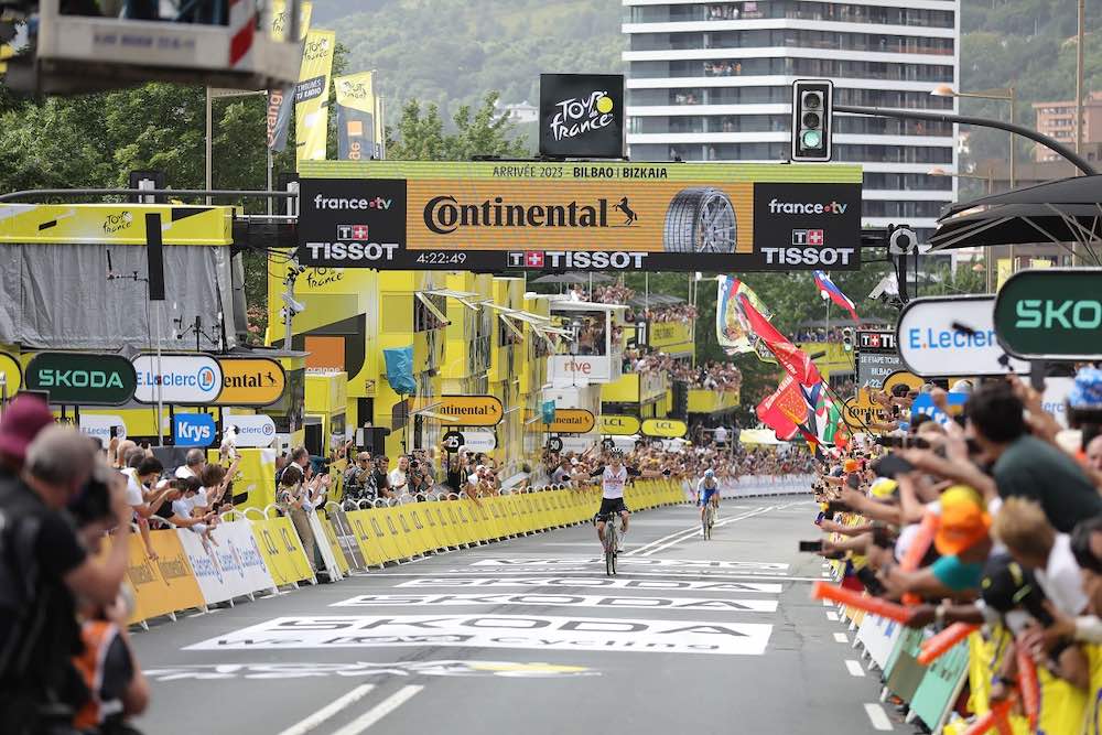 Continental protagonist at the Tour de France, source press office