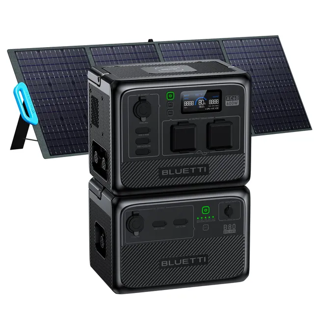 BLUETTI: presented the new AC60 and B80 solar generators