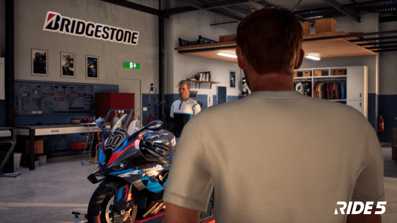 Bridgestone's premium motorcycle tires return to the virtual world with the RIDE 5 video game