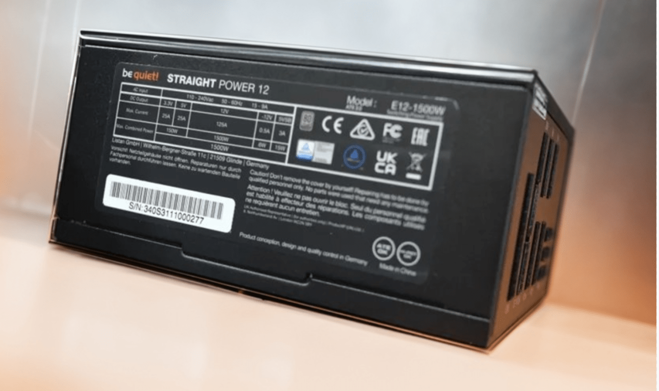Review be quiet!  Straight Power 12: Exceptional Efficiency and Power