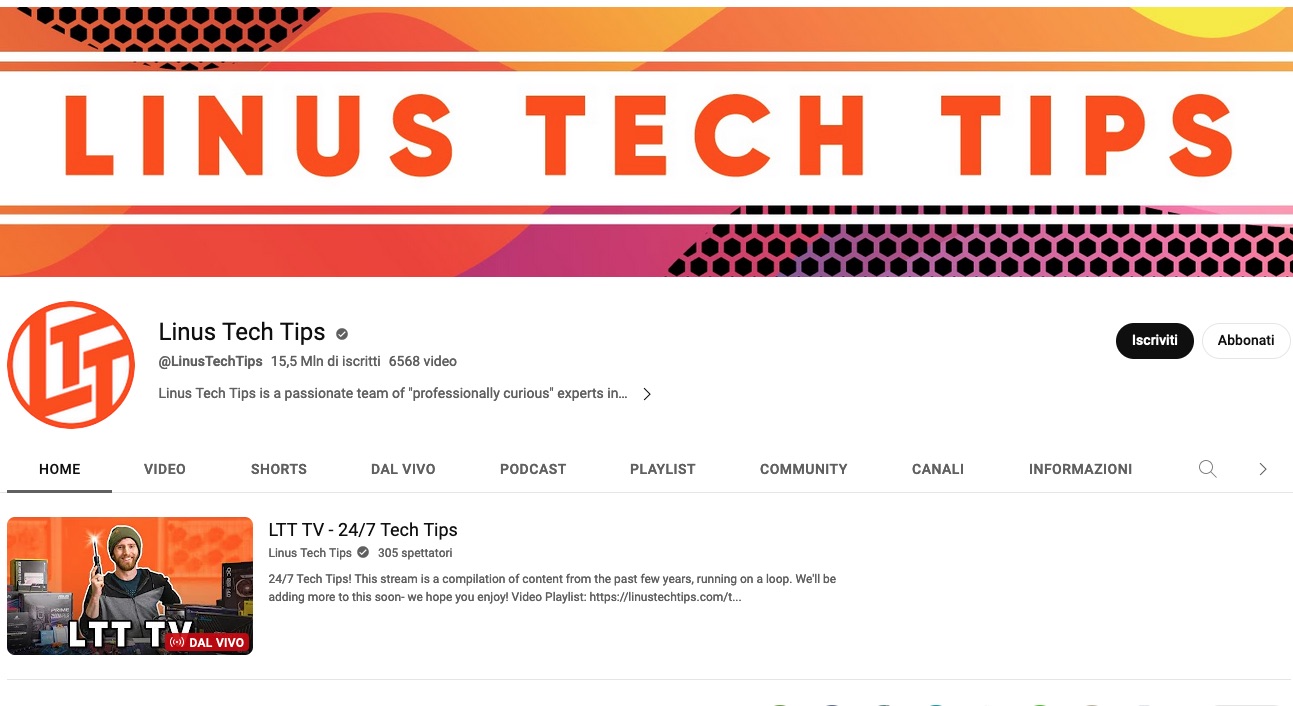 Ecco perché il canale YouTube Linus Tech Tips si è autosospeso per una settimana thumbnail