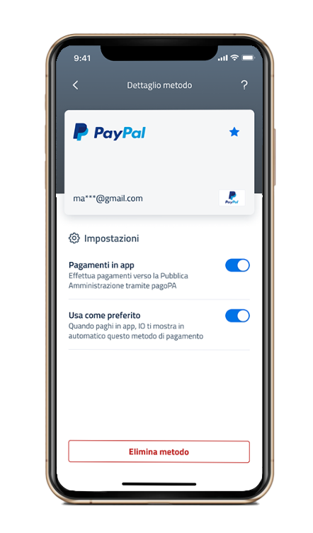 PagoPa with PayPal